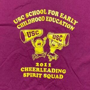 USC TROJANS shirt  2011 Cheerleading spirit squad